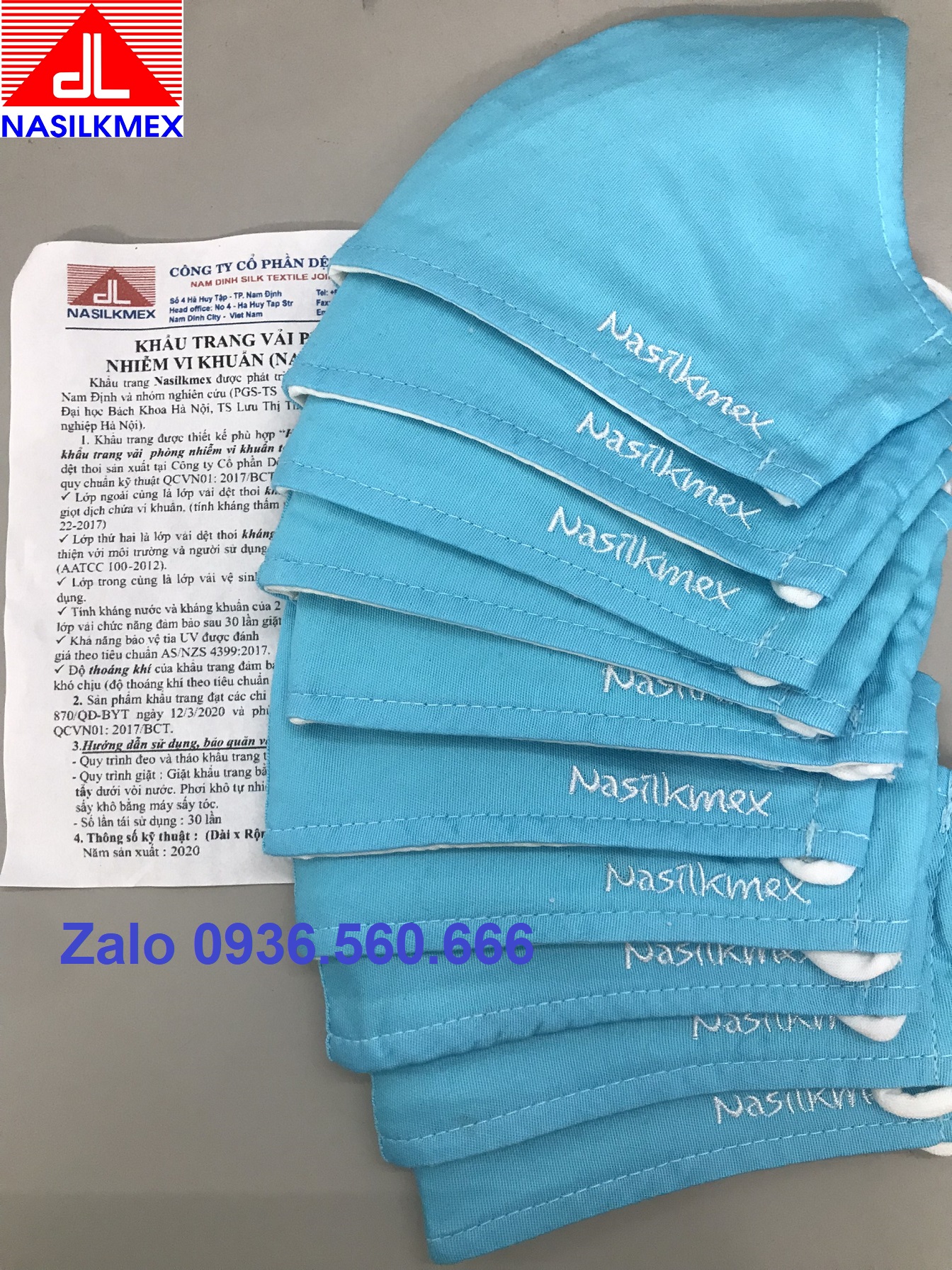 Sét 10 cái Khẩu trang vải cotton kháng khuẩn, chống nước, đẹp, rẻ mềm mịn thoáng mát, không gây kích ứng da