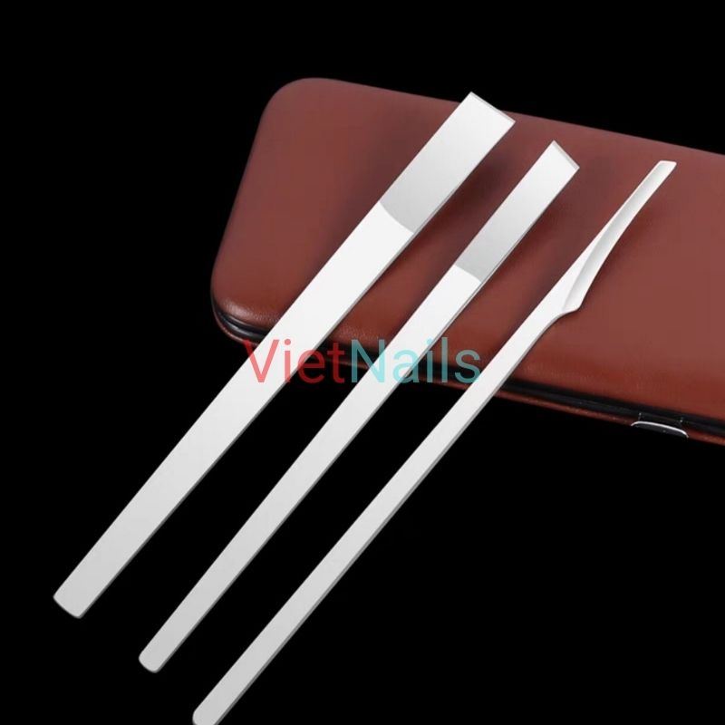 Bộ dao chà gót thép không gỉ cao cấp