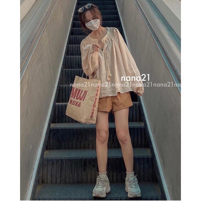 [25-27.4 Hoàn tiền 15%] SIÊU PHẨM SÉT SƠ MI BABY DOLL MIX QUẦN SHORT-WIN SHOPP-LĐ