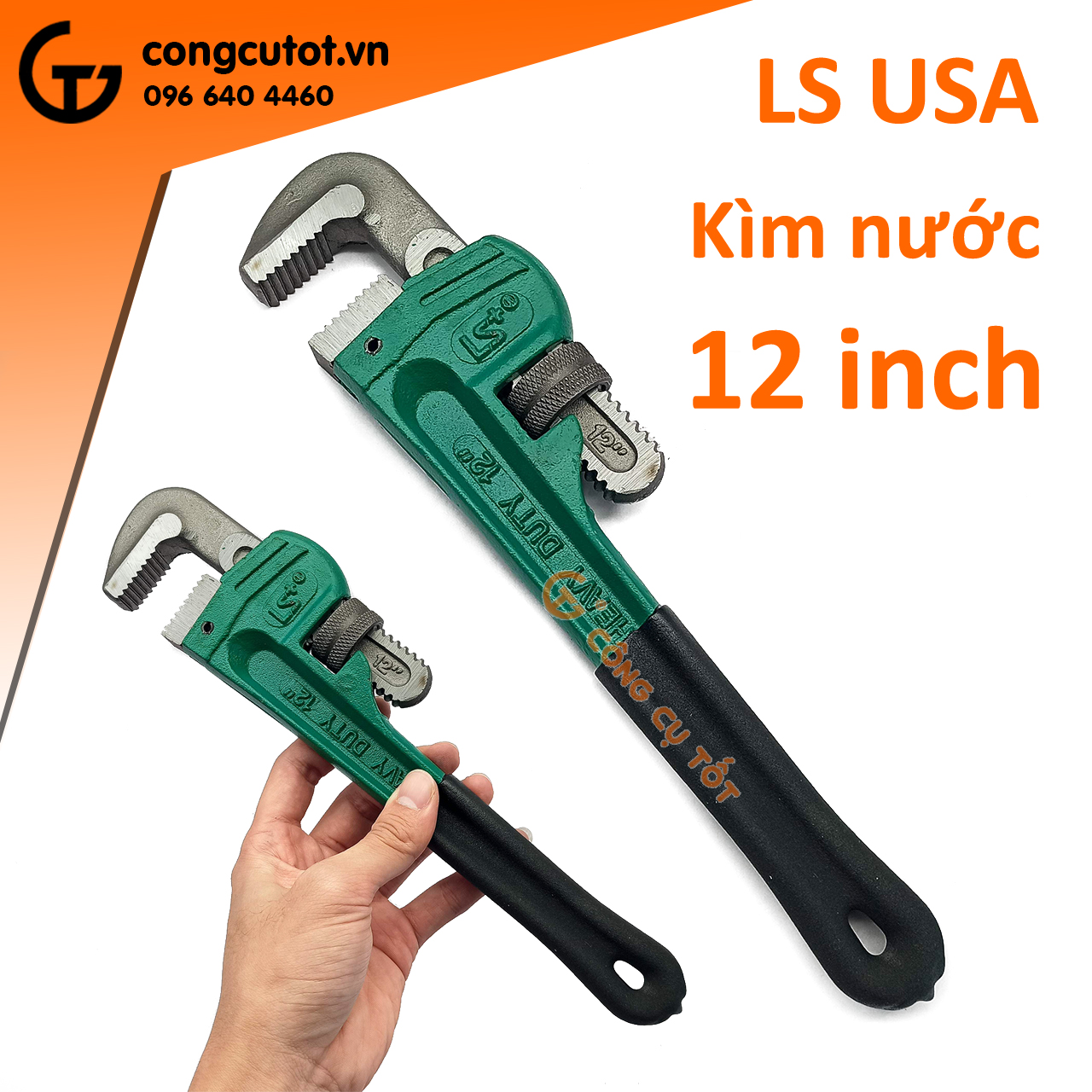 Kìm nước - Mỏ lết nước LS⁺ USA size tùy chọn