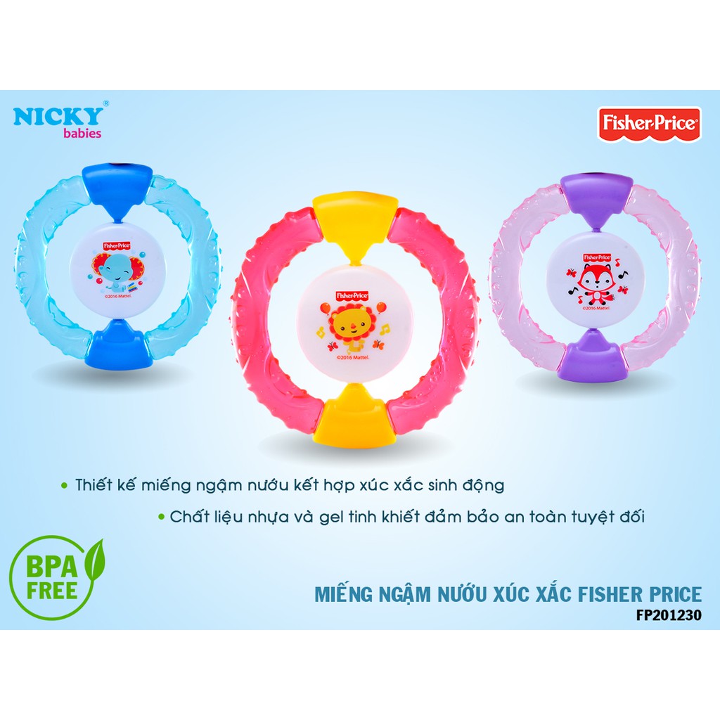 [HCM]Miếng gặm nướu Fisher Price Thái Lan