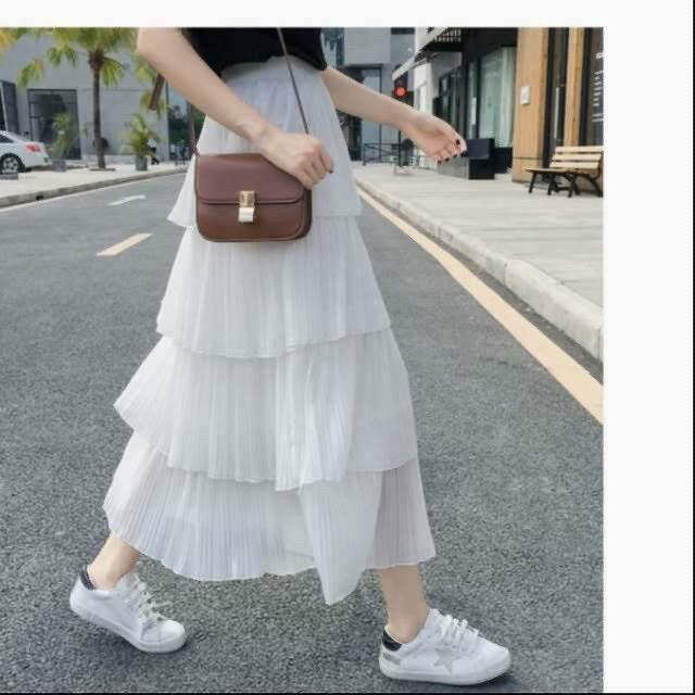 Chân váy xinh, chân váy xếp tầng