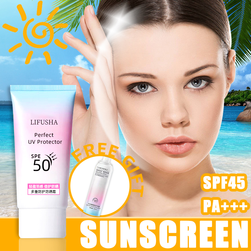 Whitening cream sunscreen Sunblock spf 50 moisturizer for face and body spf 100 Sunscreen for