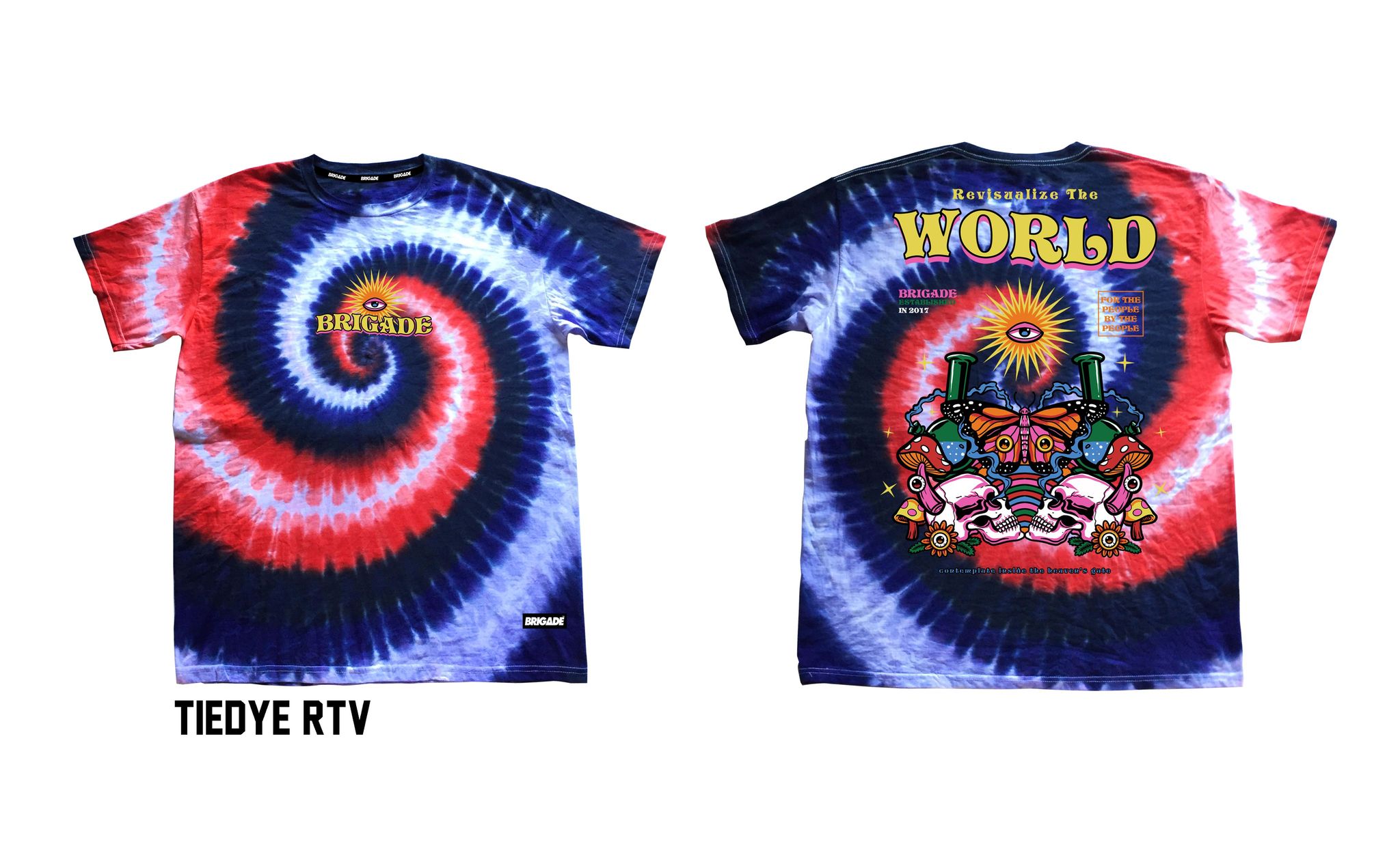 brigade clothing tiedye rtv Lazada PH