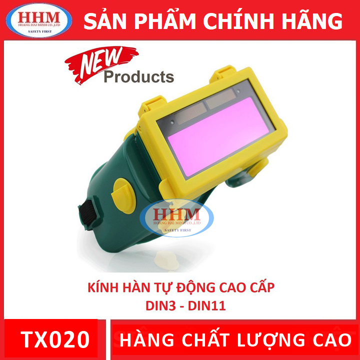 Kính hàn tự động cao cấp TX020 - New Model 2017