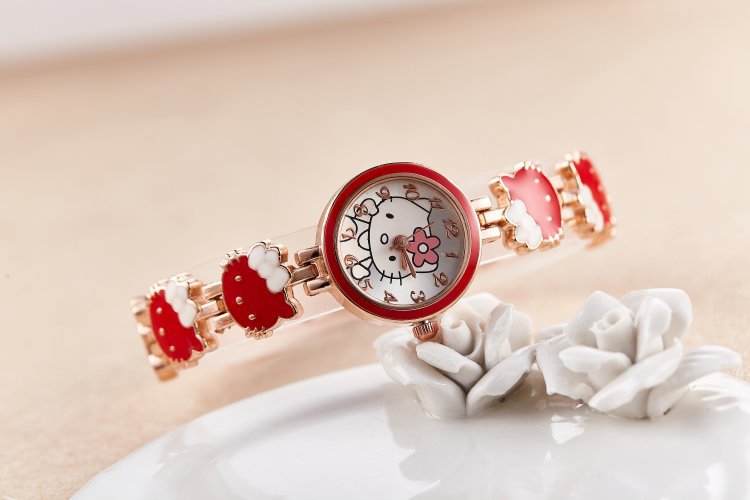 ĐỒNG HỒ NỮ JW MINI Hello kitty CỰC XINH
