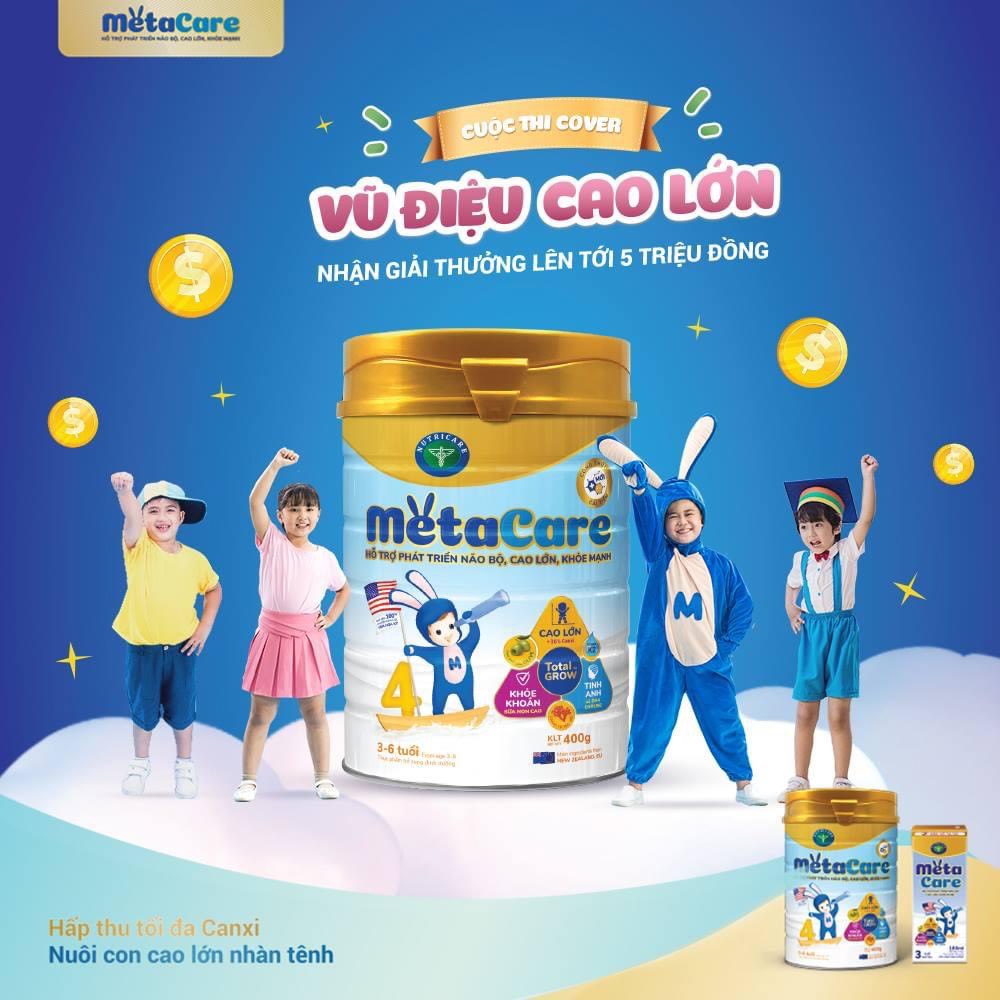 (Date mới) Sữa Metacare số 1,2,3,4 900g