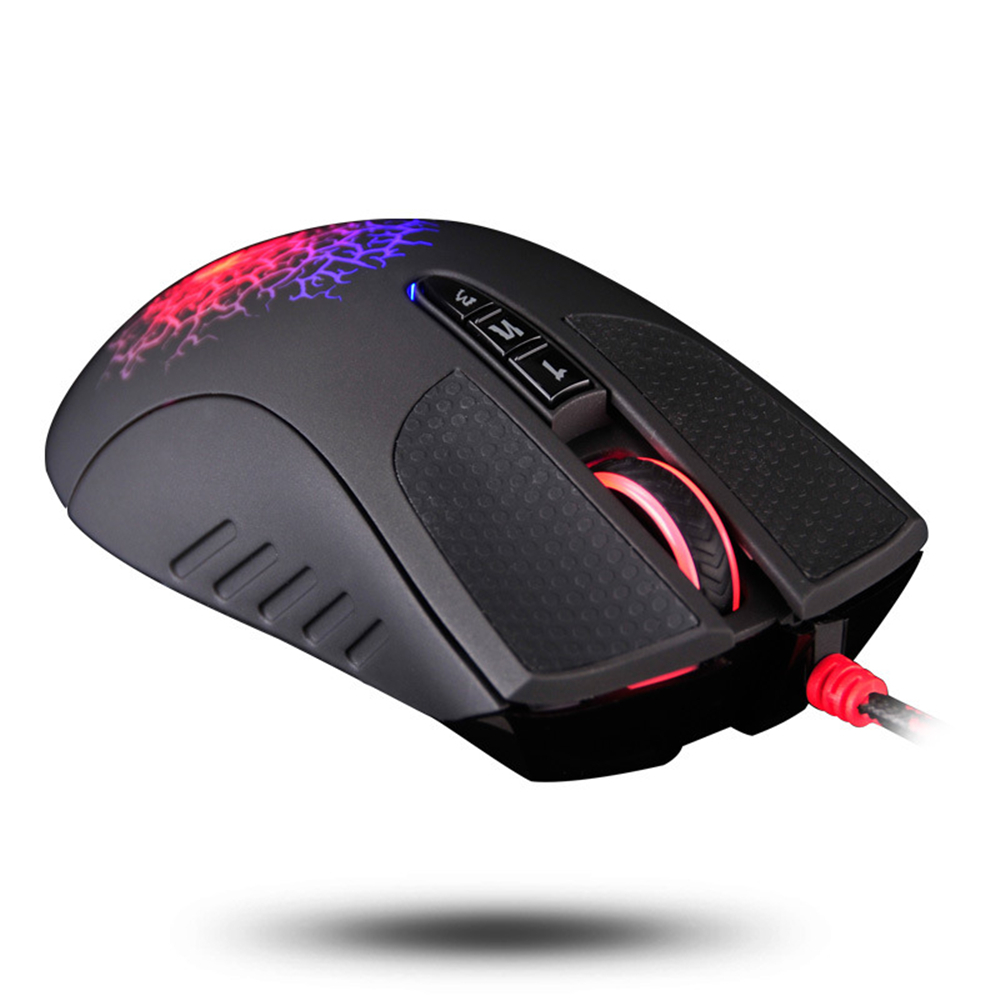 Cho Đẫm Máu A90 Chuột chơi game quang học đầy màu sắc chuột có dây Phiên bản không hoạt động