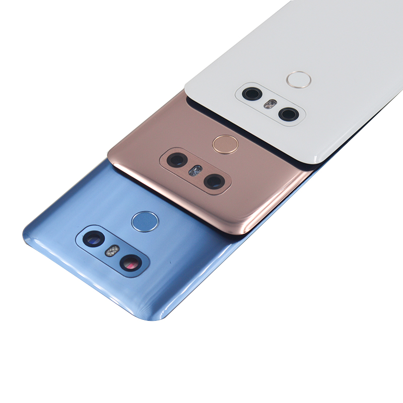 【Special Promotion】For LG G6 Battery Cover Door Case Housing With Camera Lens Fingerprint Flex Replacement Parts For LG G6 LS993 US997 Back Cover. 