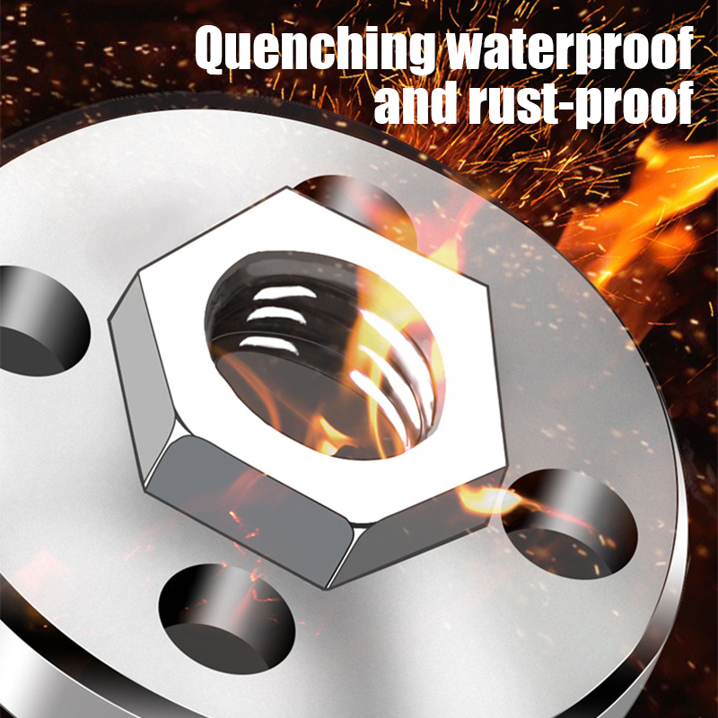 Manooby lục giác đai ốc có đế cho đĩa máy xay góc thay đổi nhanh chóng đai ốc có đế khóa cho loại 100 Máy xay góc dụng cụ điện phụ kiện