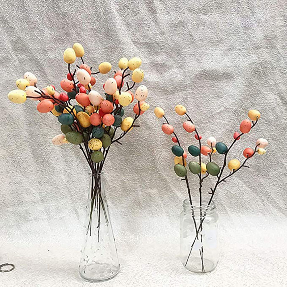 Easter Egg Tree Decoration Party Supplies Creative Branch with Painting Eggs Beautiful Easter Egg Decoration Easter Supplies