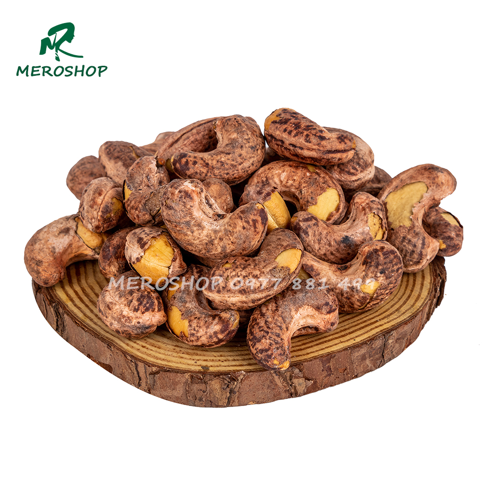500GRAM HẠT ĐIỀU RANG MUỐI NGUYÊN LỤA (380-410 HẠT/KG HẠT LỚN)