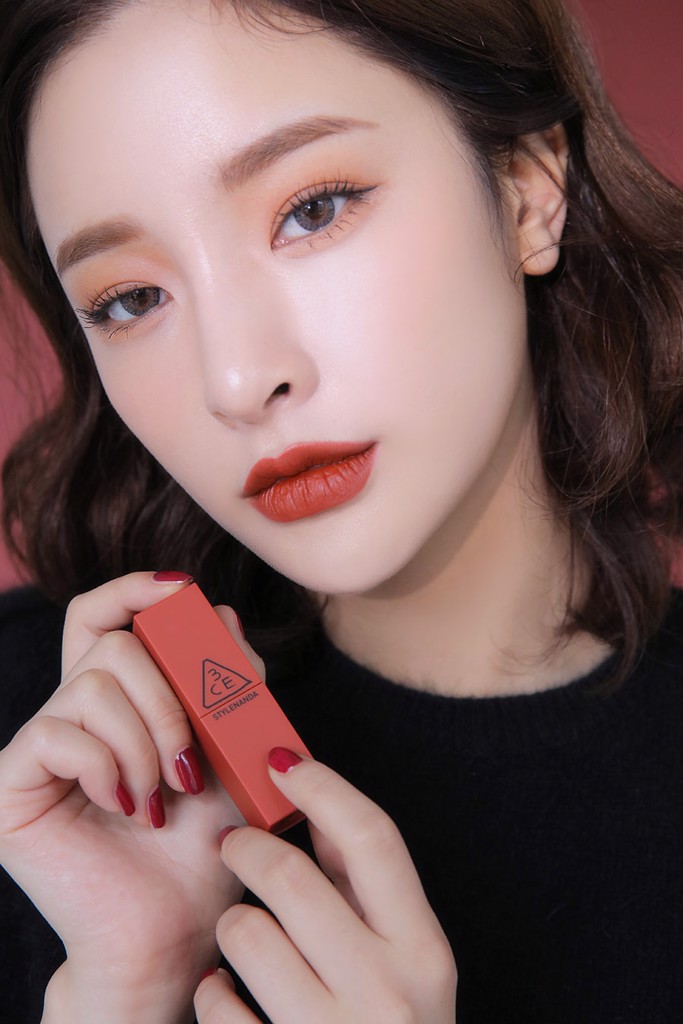[HCM]Son Thỏi 3CE Mood Recipe Màu 222 Step And Go ( New)