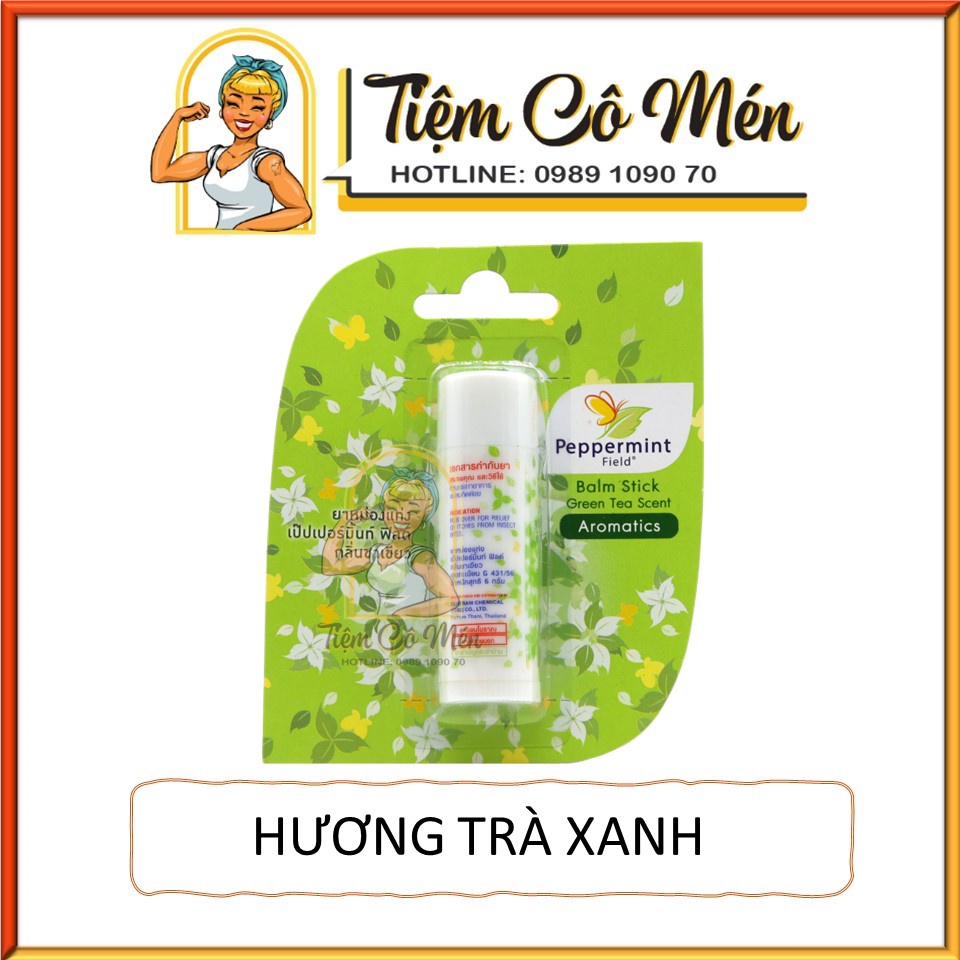 01 thanh dầu sáp peppermint field balm stick thái lan - 6gr