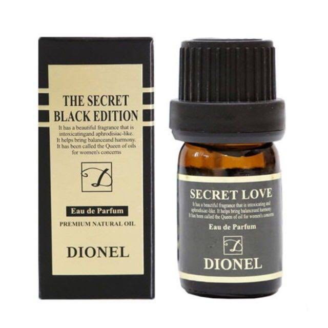 Nước hoa vùng kín nam,nữ Dionel secret love màu đen - giữ hương lâu quyến rũ 5ml