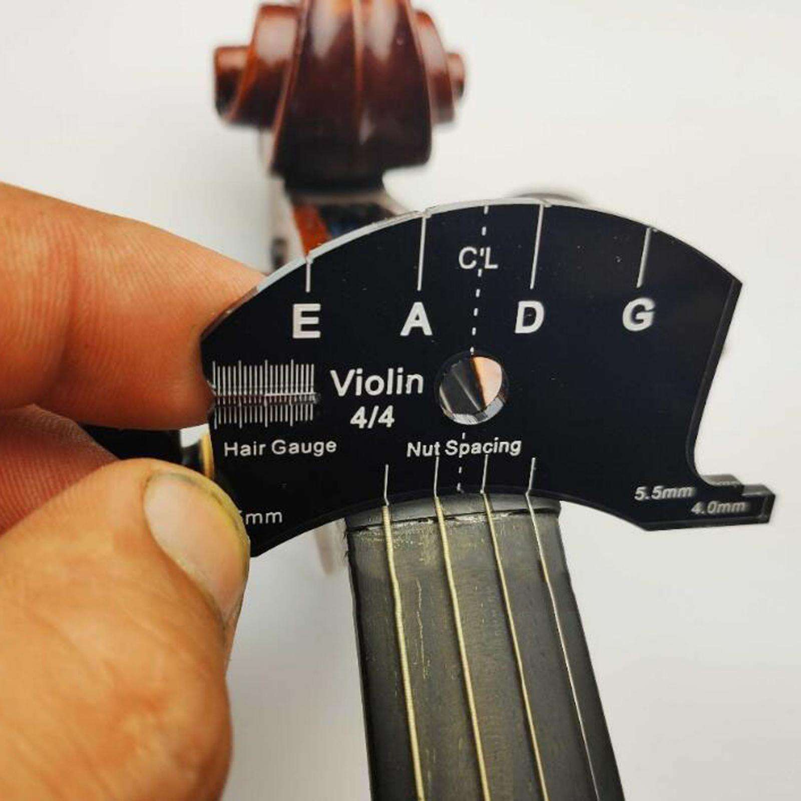 Violin Bridge Mold Template Reference Repair For 1/2 3/4 4/4 Size Violins