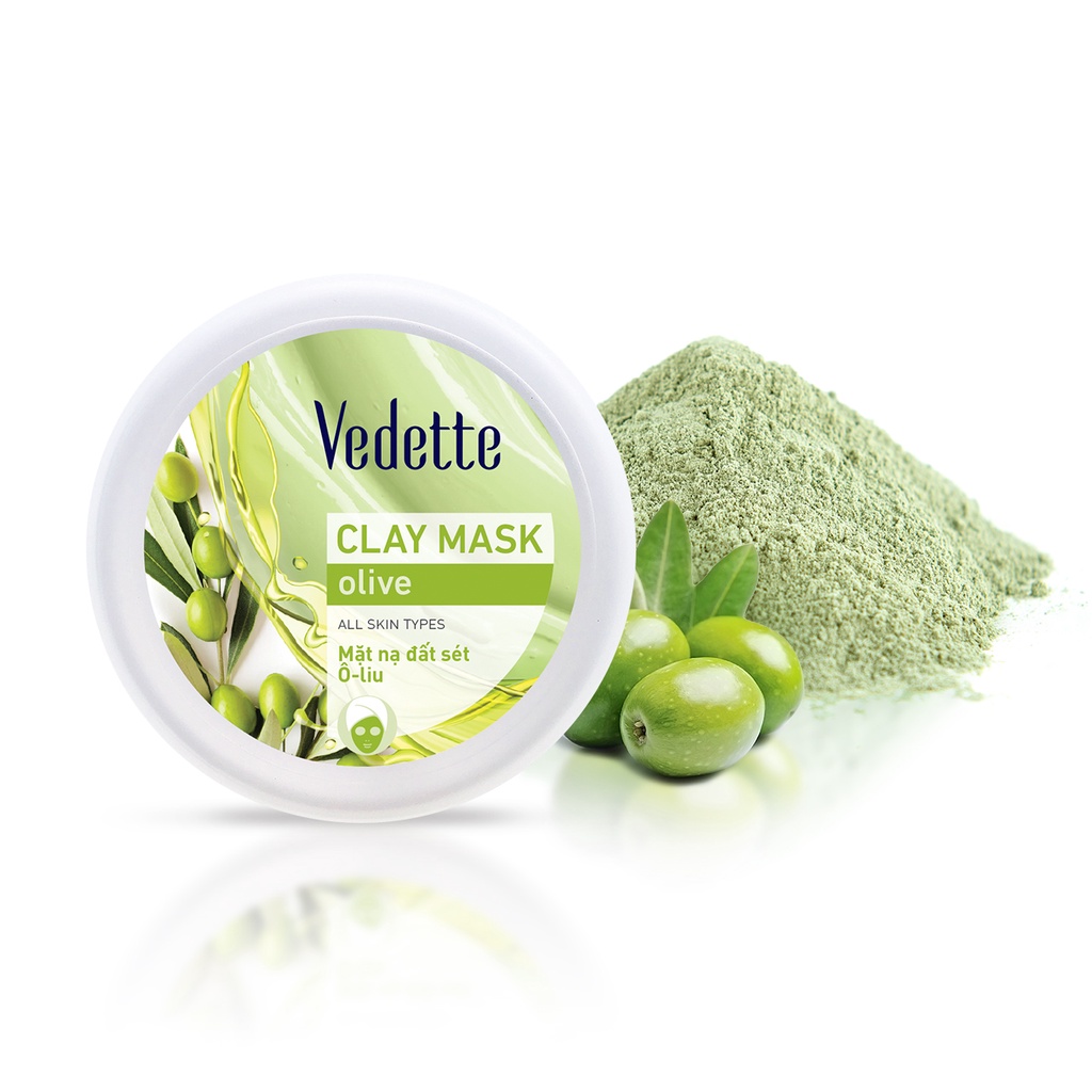 Mặt nạ đất sét Vedette Ôliu (Olive) 145g MNDS-OL-HH0145