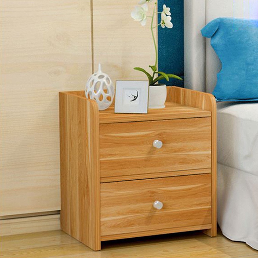 Tặng Tua Vít - Tủ Để Đầu Giường - Tab Đầu Giường Gỗ MDF Cao Cấp Màu Gỗ