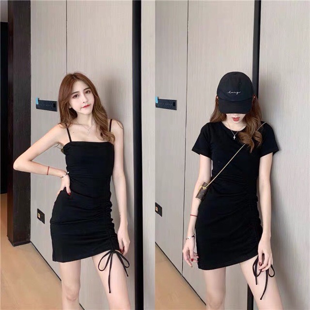 Váy body rút hông D&N