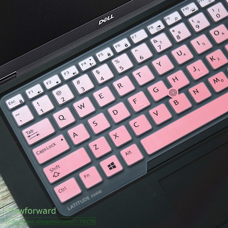 【Unique features】Laptop Keyboard Cover Skin for Dell Latitude 7490 5480 5490 Keyboard Cover for Dell 3340 E3340 E5450 E5470 E7450 14 inch. 