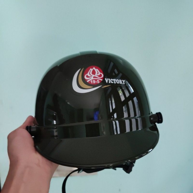 Nón bảo hiểm Chita xanh rêu