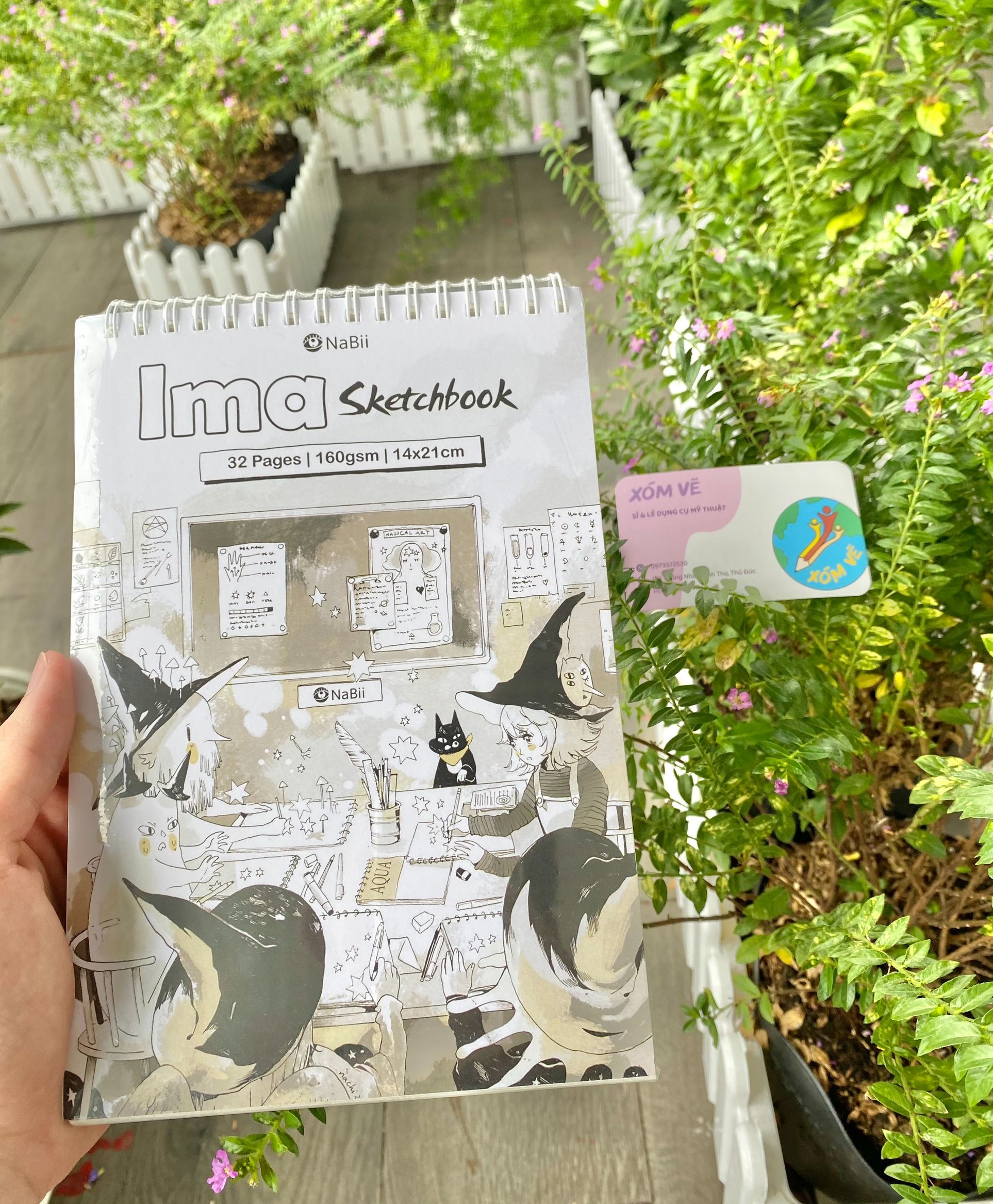 Sổ Nabii Ima Sketchbook 160gms