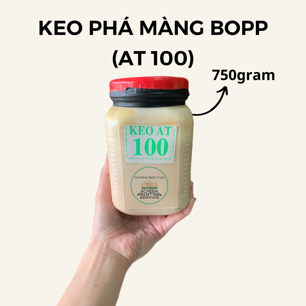 Keo phá màng hệ nước BOPP