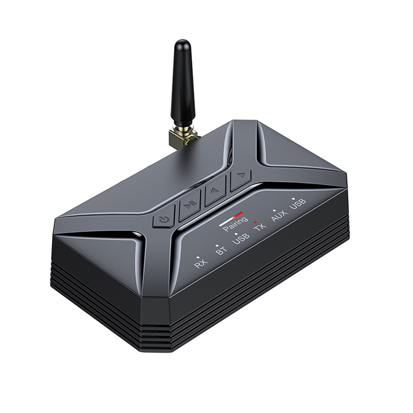 Low-latency Audio Transceiver Bluetooth-compatible Audio Transmitter Wireless Bluetooth 5.0 Audio Transmitter Receiver for Tv Pc Headphone Low Latency Compact Design
