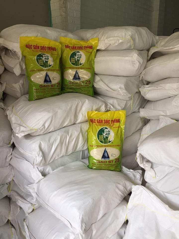 Gạo ST25 đặc sản Sóc Trăng - (Túi 5kg ông Cua)