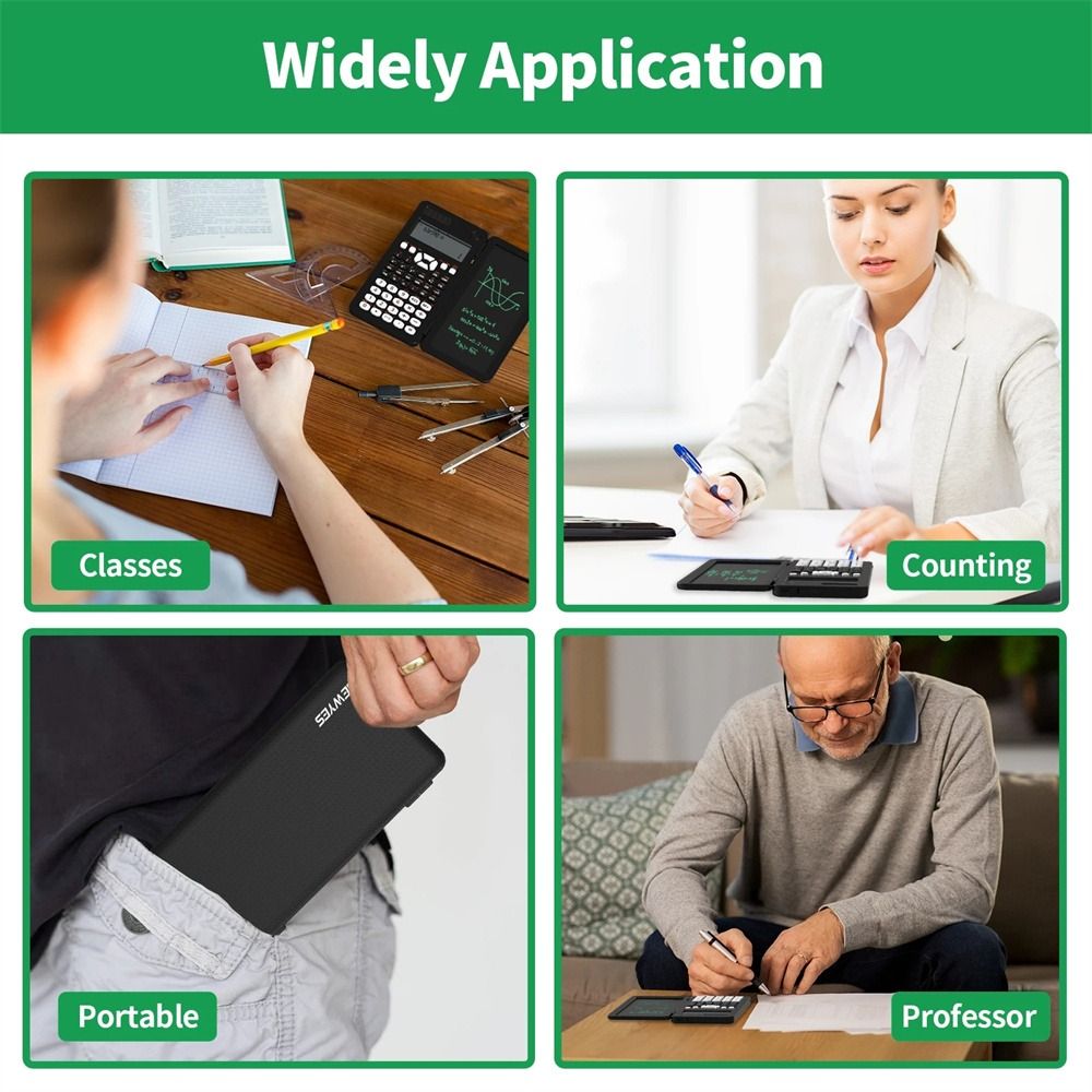 Calculation Multifunction 991ES/991MS/991CNX Study Accessoires Desktop Calculator School Office Function Calculator Engineering Scientific Tool Office Supply Digit Calculator Engineering Scientific Calculator Scientific Calculator With Writing Tablet