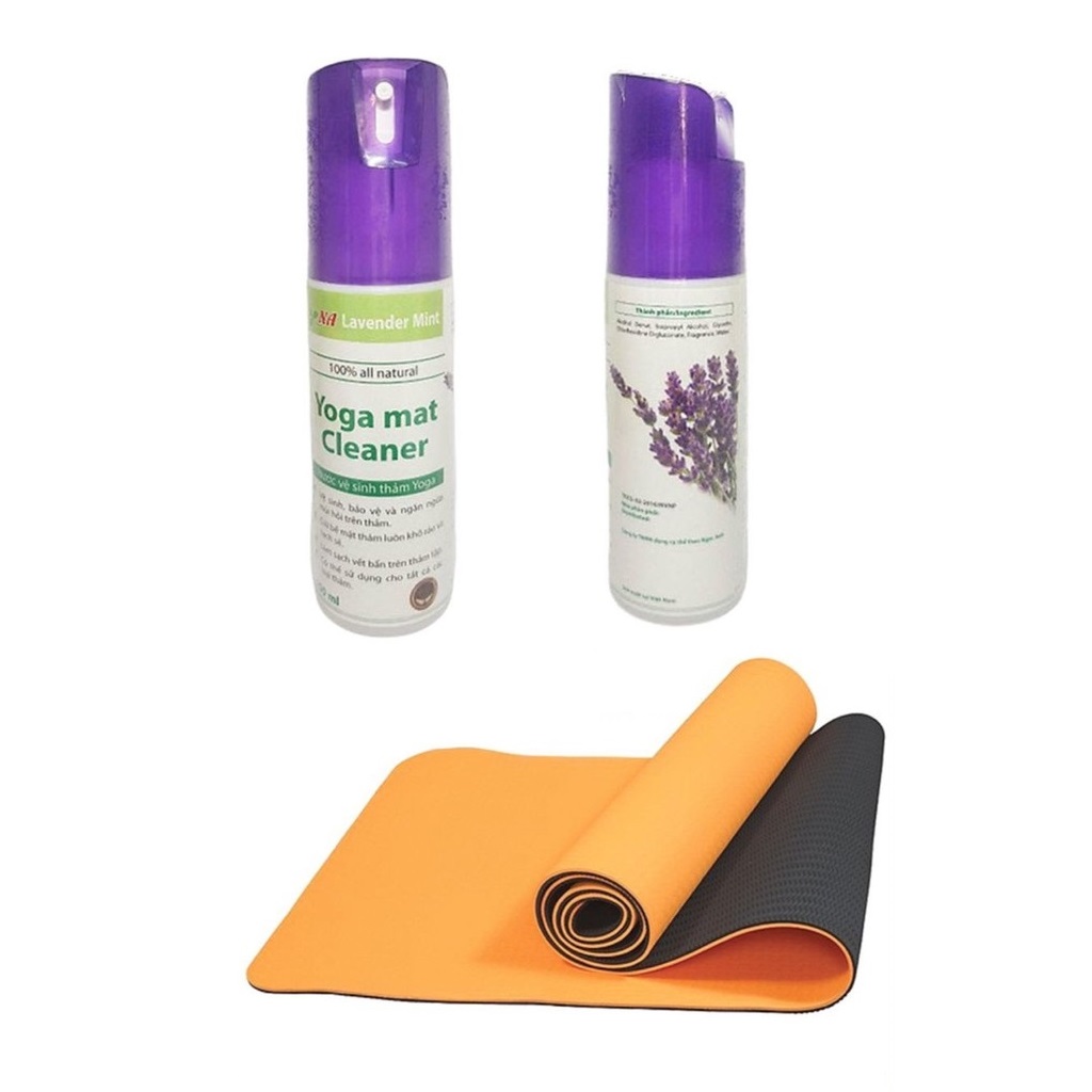 Dung Dịch Vệ Sinh Thảm Tập Yoga Lavender Mint (100ml)
