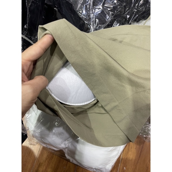 Áo bra Bigsize thun mềm sẵn đệm ngực siu dãn (60-80KG) HT110