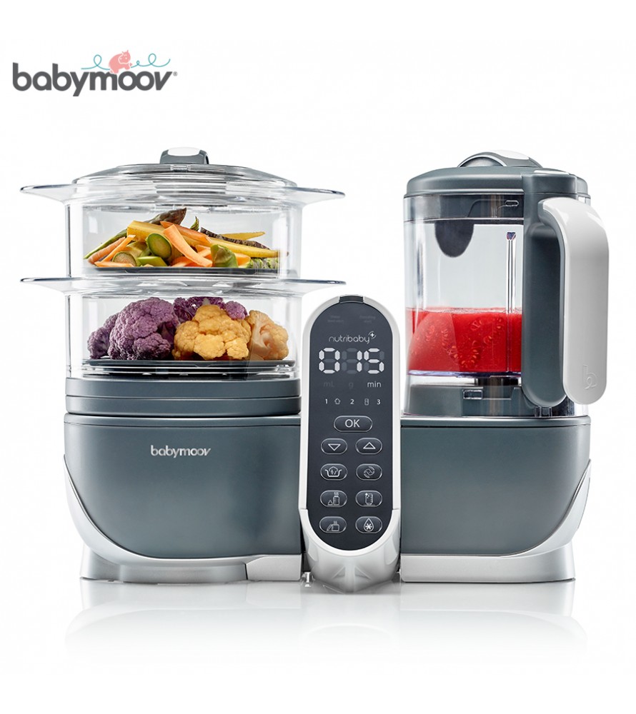 MÁY XAY HẤP ĐA NĂNG NUTRIBABY 5IN1 PLUS BABYMOOV