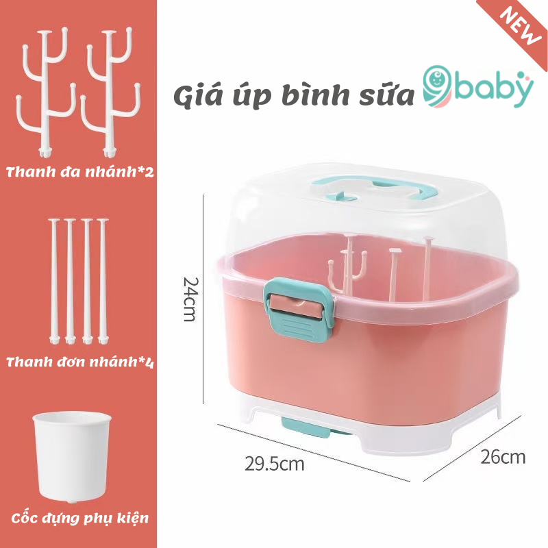 Giá úp bình sữa cao cấp cho bé Jupin