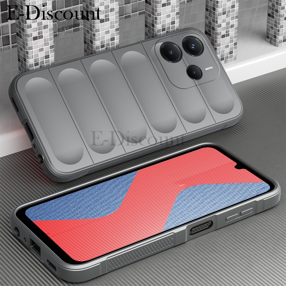 New Phone case Redmi Note 14 Back cover Soft Anti Slip Wavy Silicone Vintage For Redmi Note14 Pro Plus case