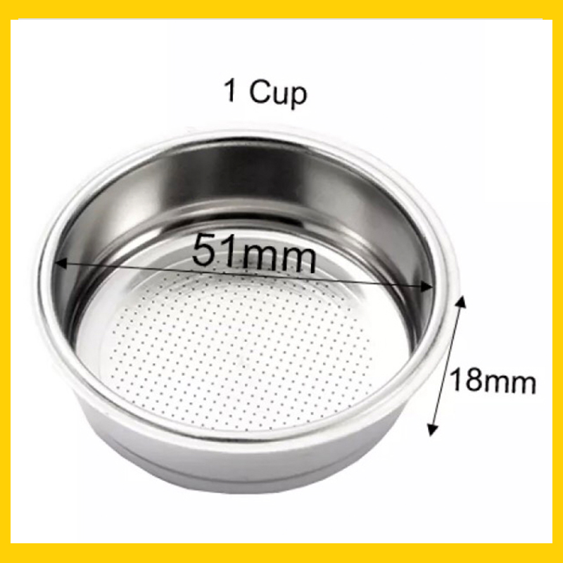 Giỏ Lọc Cà Phê 58; 54; 51mm | Filter Basket