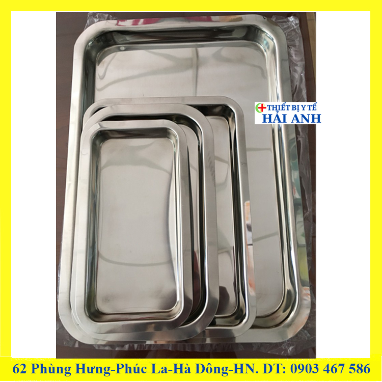 Khay Inox Y Tế (Nhiều Size)