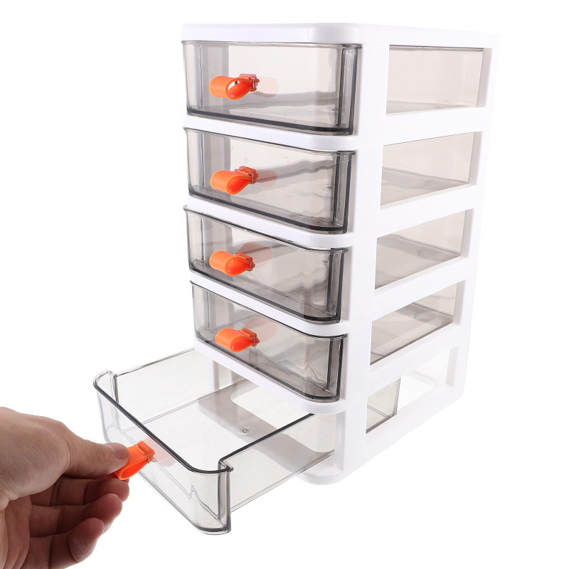 UEETIQ Storage Bins Office Table Multifunction Desk Drawer Type Case Drawers Organizer Shelving Unit