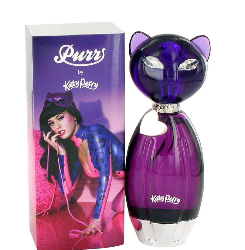 Nước Hoa Hình Mèo Katy Perry Hồng-Tím