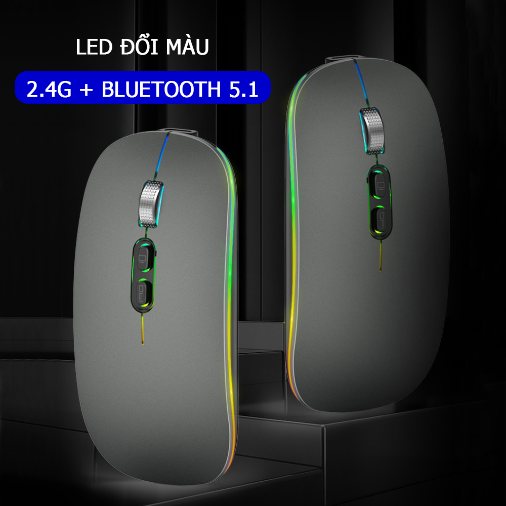 Chuột Không Dây POERMAX M103 Có Kết Nối Bluetooth