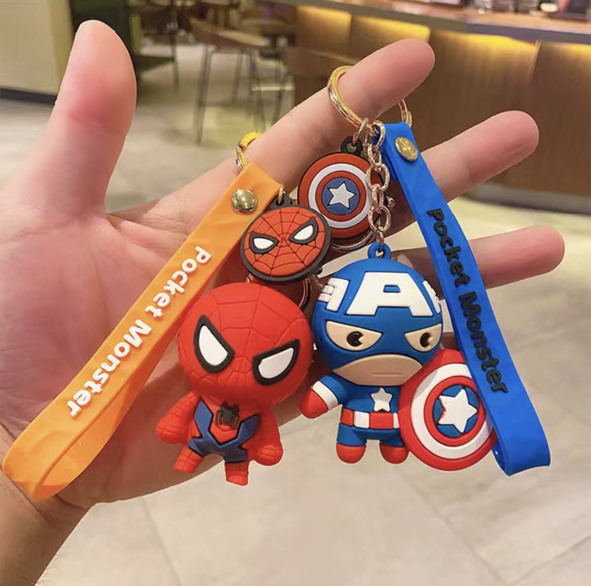 Móc khóa siêu anh hùng Marvel biệt đội Avengers - mixline