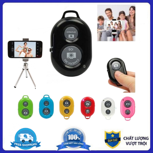 Nút remote chụp hình bằng bluetooth siêu tiện lợi