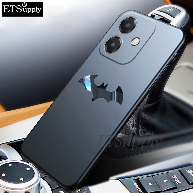 Phone case OPPO A3X Smooth Metal Bat Man Marvel DC Design Protector Back Cover OPPO A3X Case.