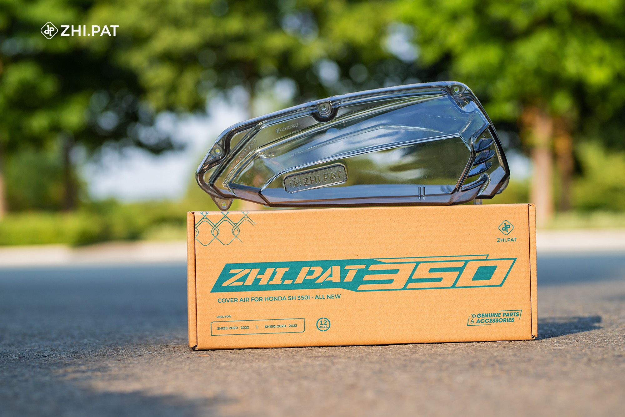 Ốp lọc gió zhipat cho sh350i - ốp pô e sh350i