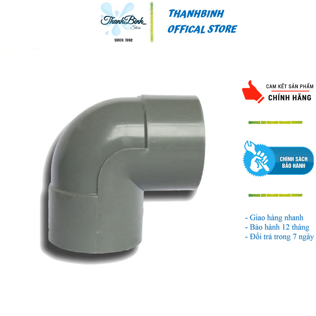 Cút góc 200/ co/ nối góc 90 độ phi 200 -pvc thường giá tốt