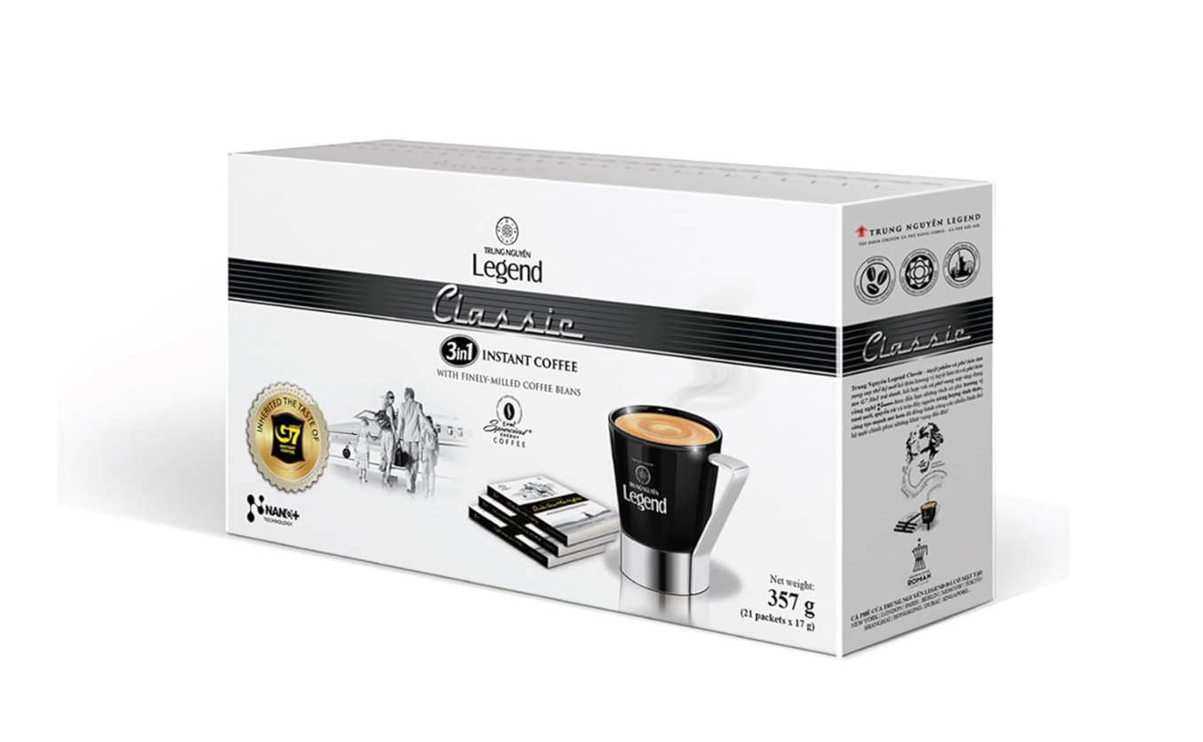 【新品未使用】Trung Nguyen Legend コーヒー ギフトセット Trung Nguyen Legend Classic 3 in 1 Premium Instant Coffee Vietnam