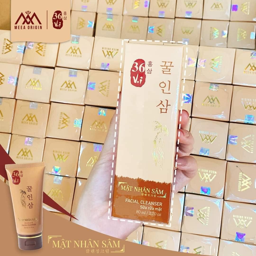 (C.Hãng100%) Sữa Rửa Mặt 36 Vị - Mật Nhân Sâm