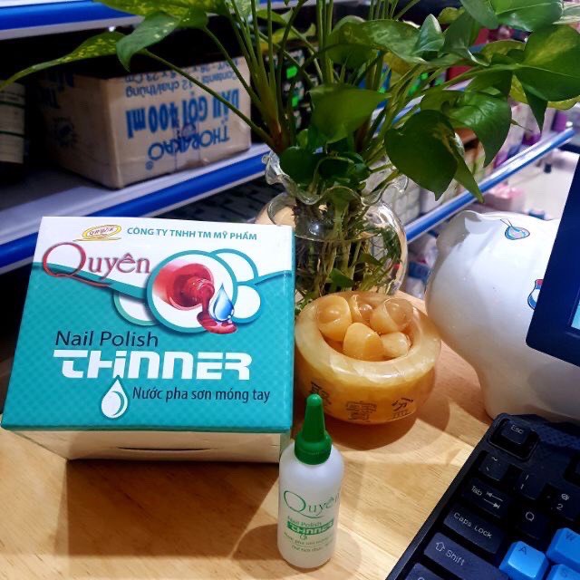 Nước pha sơn móng tay Quyên cao cấp dành cho sơn thường - 40ml