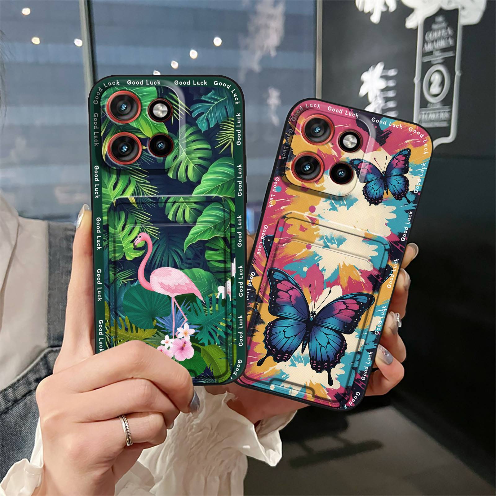 TPU%20Card%20slot%20Phone%20Case%20For%20MOTO%20G56%205G%20Cover%20Cartoon%20protective%20Card%20bag%20Anti-knock%20Durable%20Anti-dust%20Shockproof%20Cute%20-%20Image%205