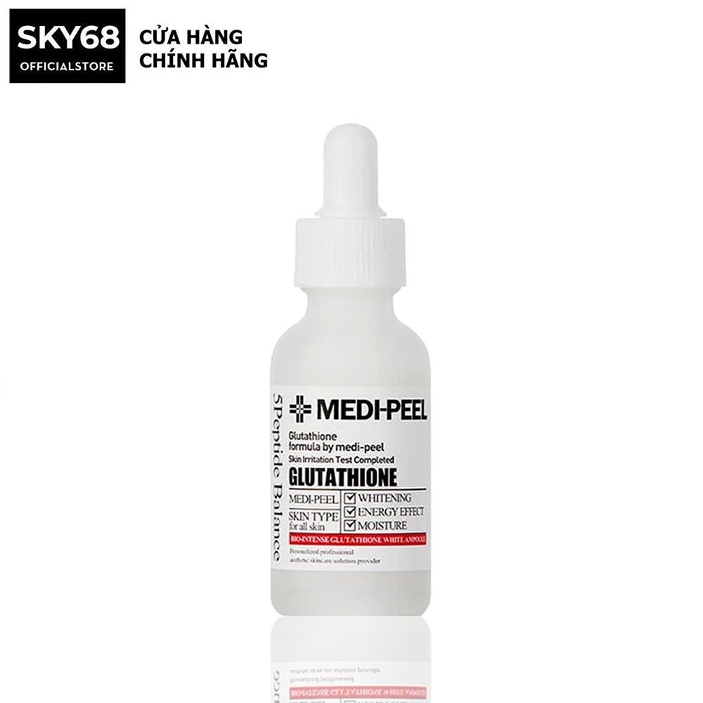 Tinh Chất Dưỡng Trắng, Mờ Thâm Nám Medi-Peel Bio-Intense Glutathione White Ampoule 30ml